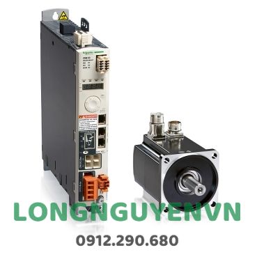 Bộ điều khiển chuyển động Lexium32 điện áp nguồn một pha 115/230 V, 0,15/0,3 kW